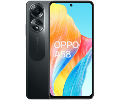 Smartfon OPPO A58 6/128GB Czarny